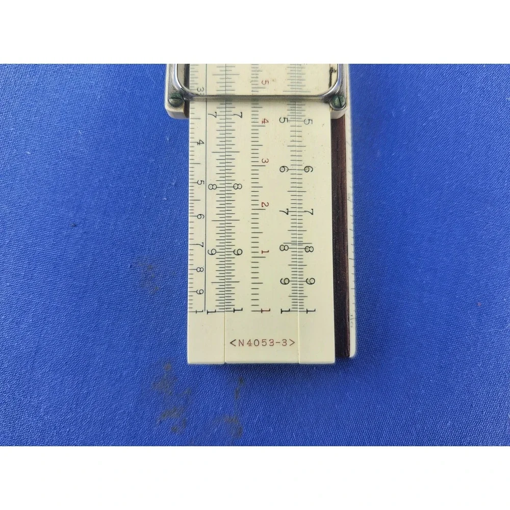 VINTAGE KEUFFEL & ESSER SLIDE RULE‎ N4053-3, 10